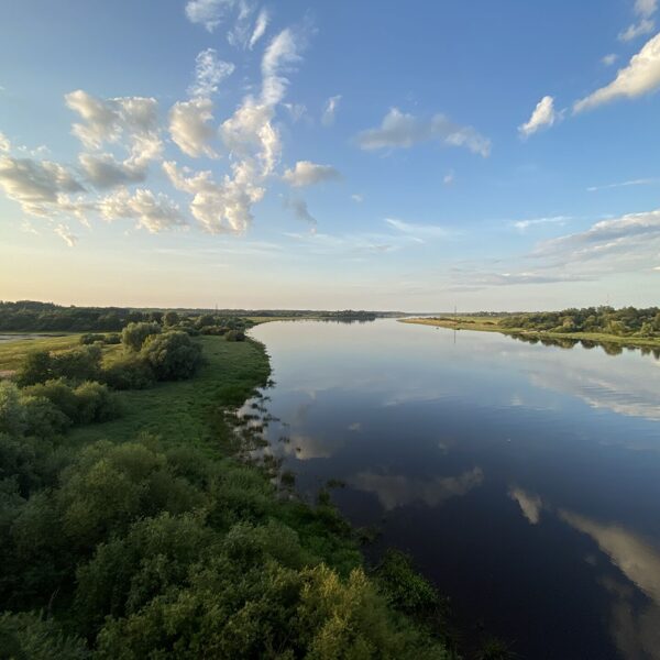 Земельные участки на реке Волхов.